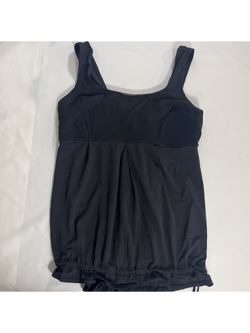 Lululemon Women’s Elevate Tank Top, Adjustable Waist Black Size 8
